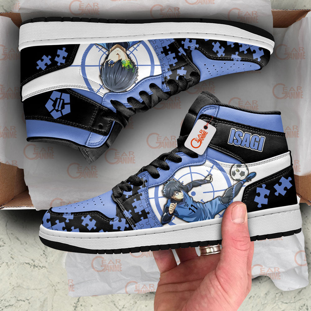 Yoichi Isagi Custom High-Top Sneakers - Personalized Name