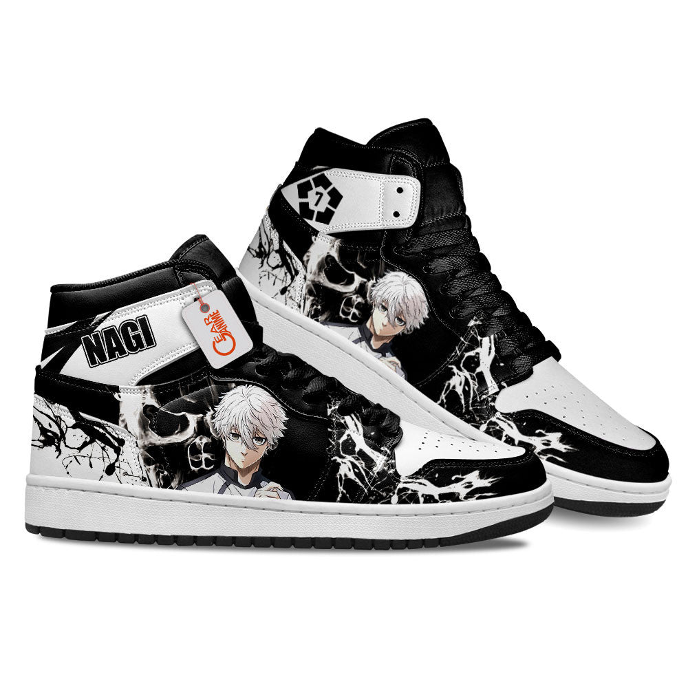 Seishiro Nagi Custom High-Top Sneakers The Lazy Genius
