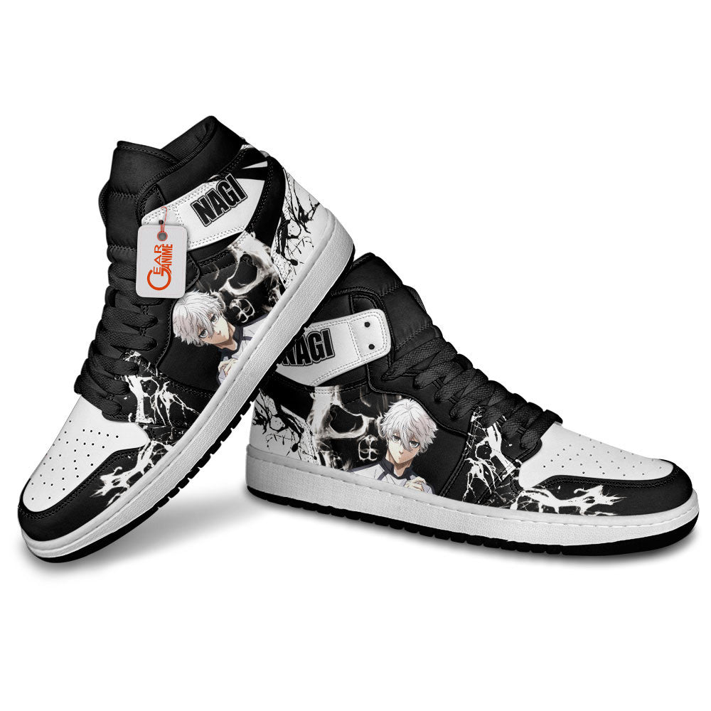 Seishiro Nagi Custom High-Top Sneakers The Lazy Genius
