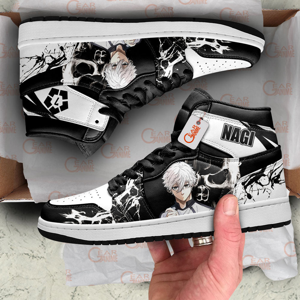 Seishiro Nagi Custom High-Top Sneakers The Lazy Genius
