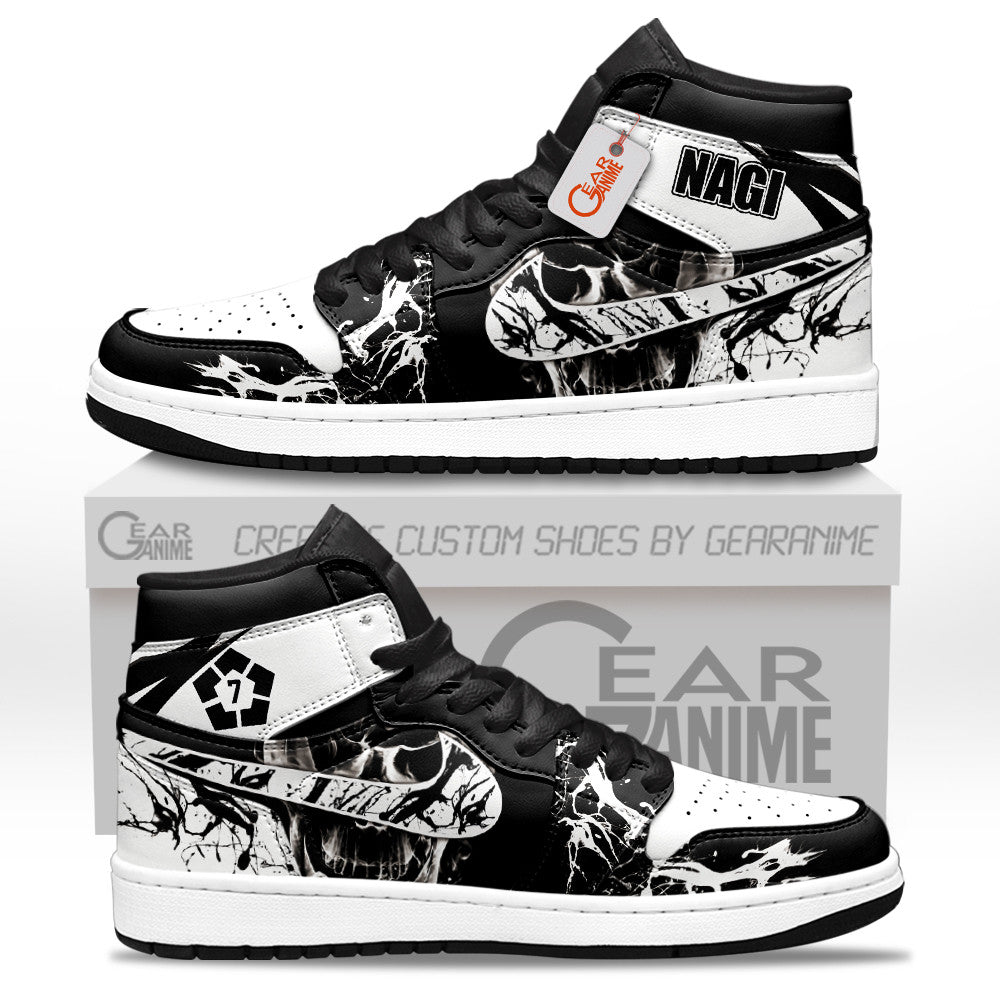Seishiro Nagi Blue Lock Personalized High-Top Sneakers
