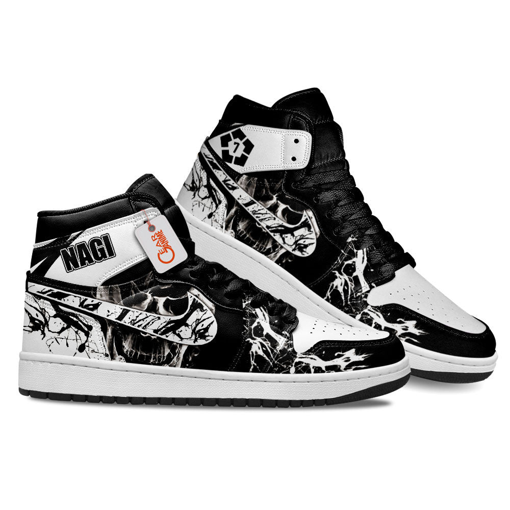 Seishiro Nagi Blue Lock Personalized High-Top Sneakers