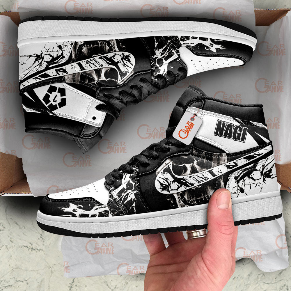 Seishiro Nagi Blue Lock Personalized High-Top Sneakers