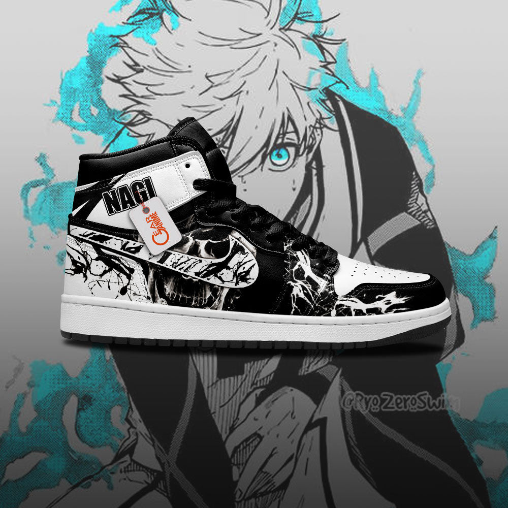 Seishiro Nagi Blue Lock Personalized High-Top Sneakers