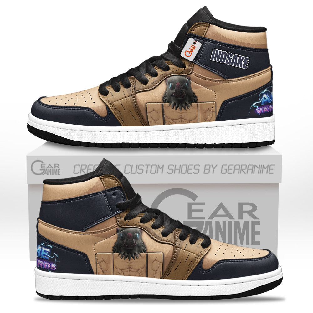 Inosake High-Top Sneakers Custom Games Collection Personalized