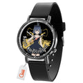 Secre Swallowtail Leather Band Wrist Watch