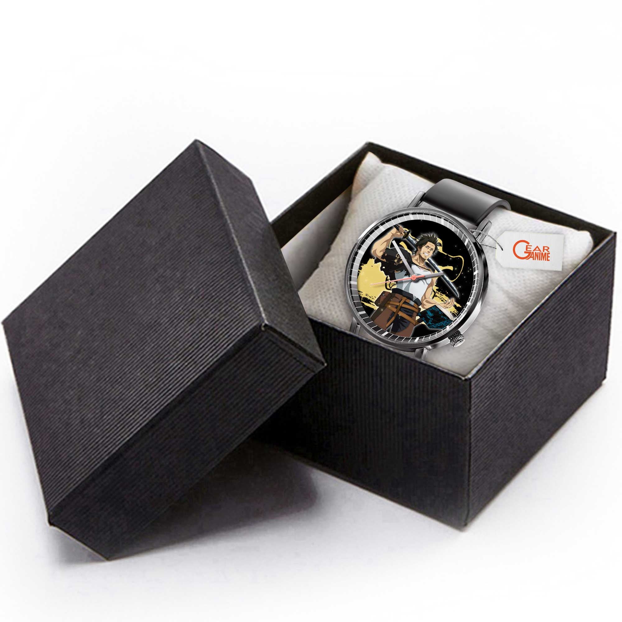 Yuno Grinberryall Leather Band Wrist Watch