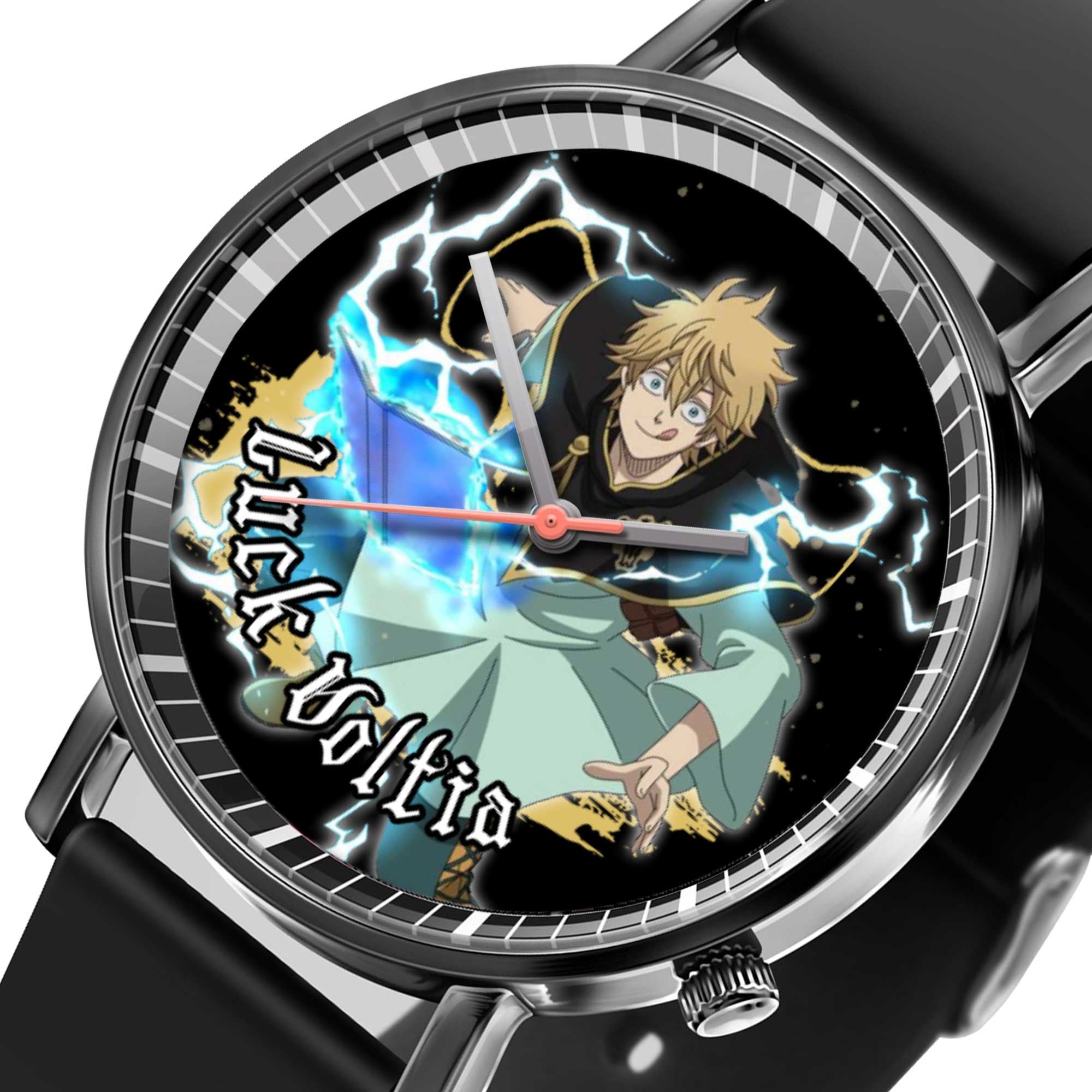 Luck Voltia Leather Band Wrist Watch