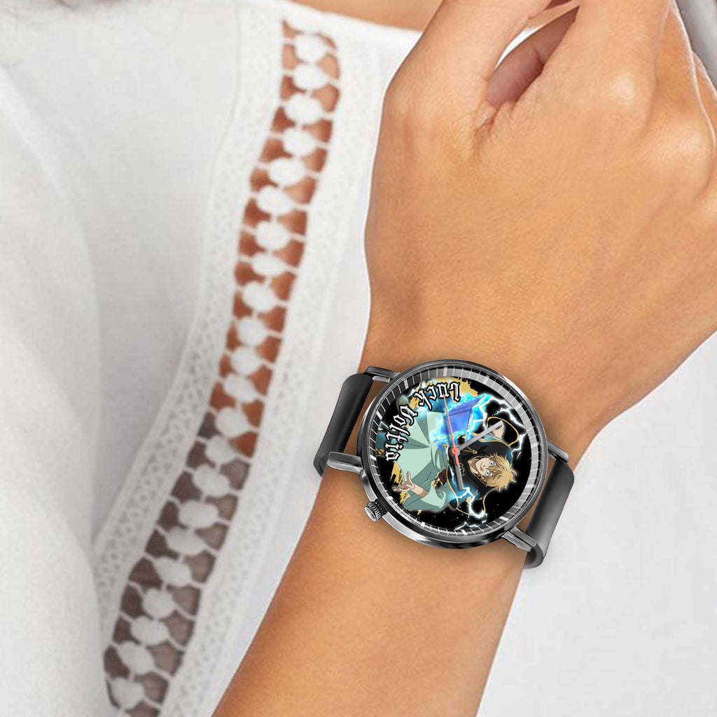 Luck Voltia Leather Band Wrist Watch