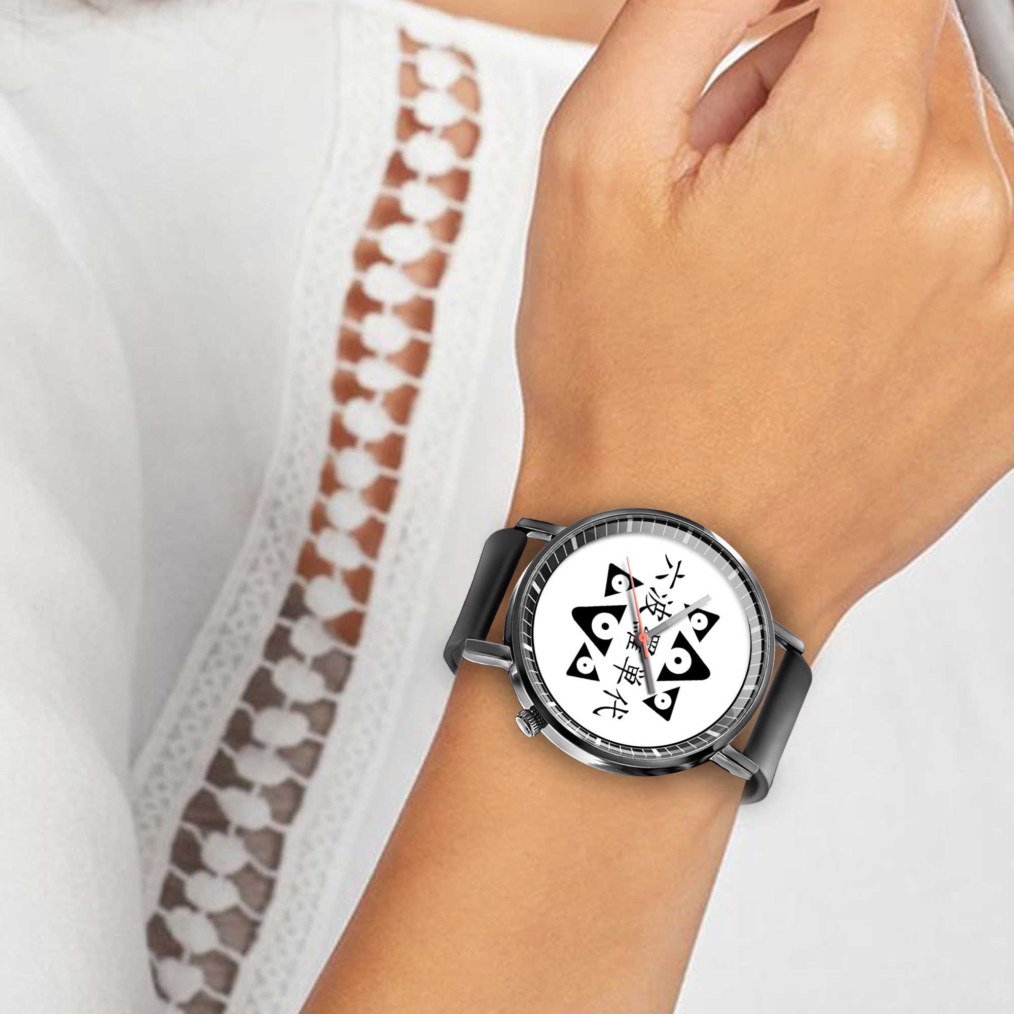 Rokuhara Tandai Leather Band Wrist Watch