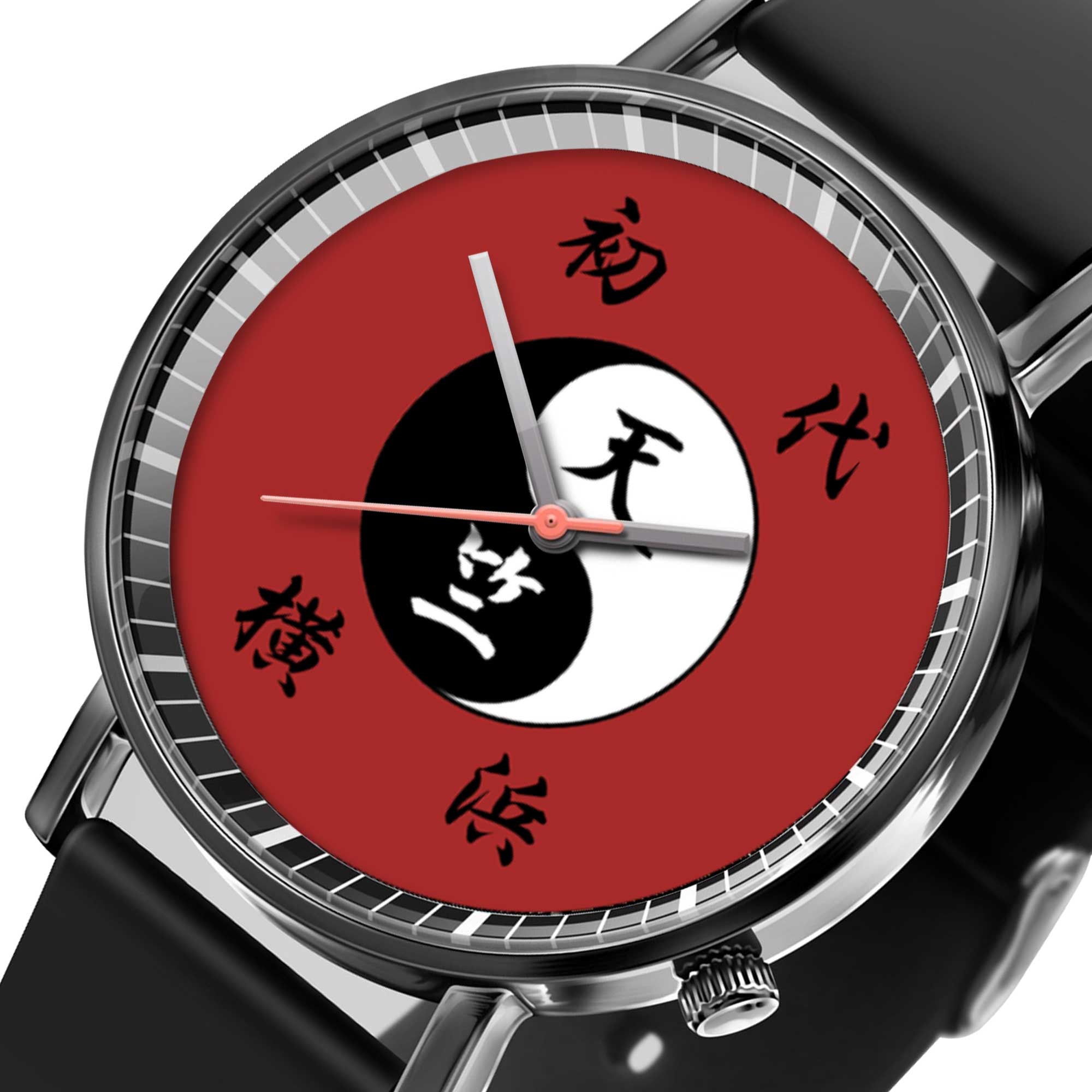Tenjiku Leather Band Wrist Watch