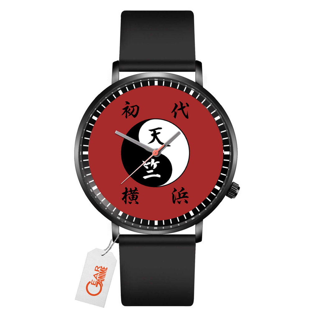 Tenjiku Leather Band Wrist Watch