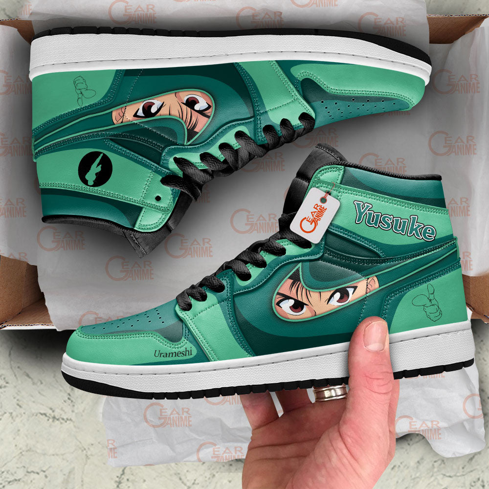 Yusuke Urameshi Custom High-Top Sneakers