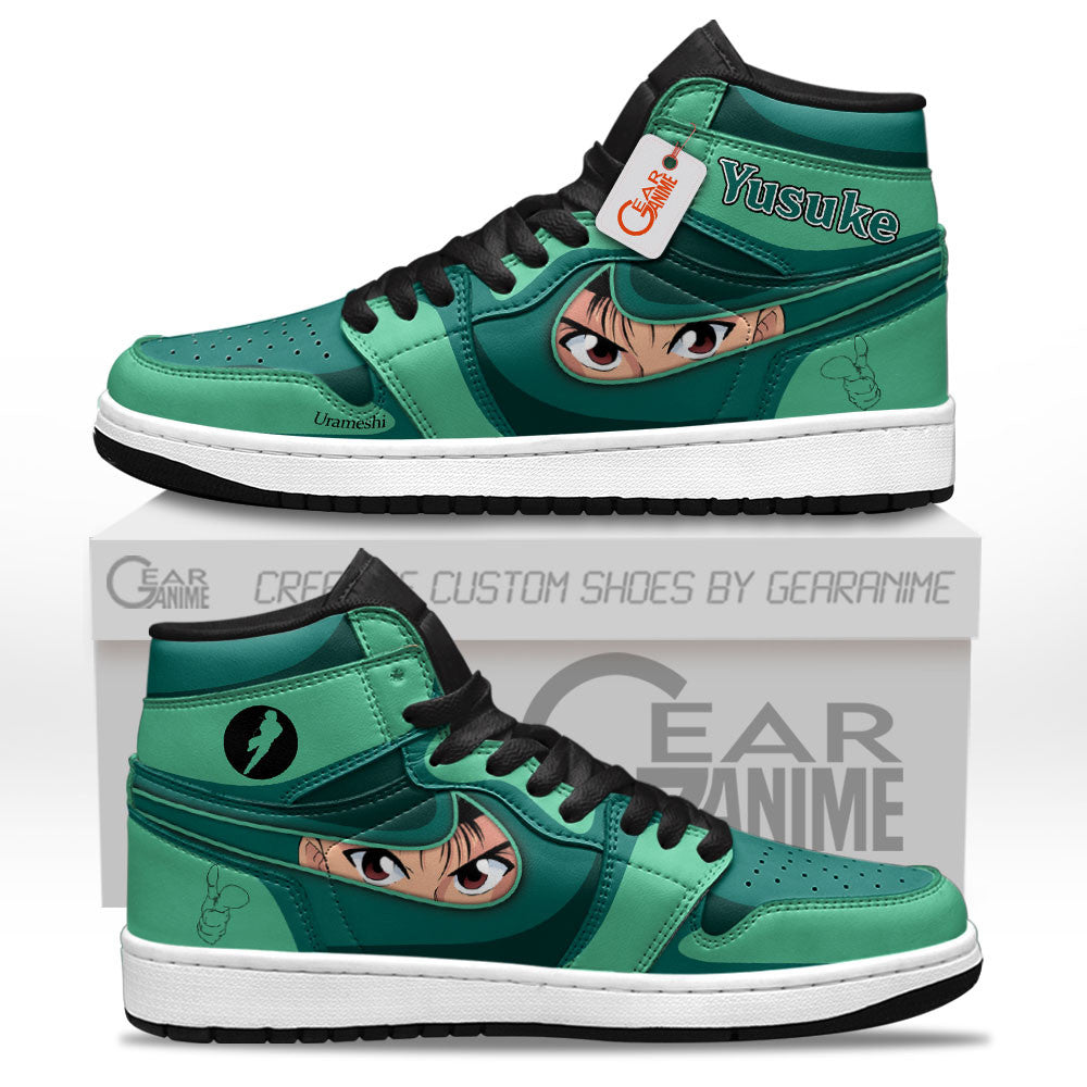 Yusuke Urameshi Custom High-Top Sneakers