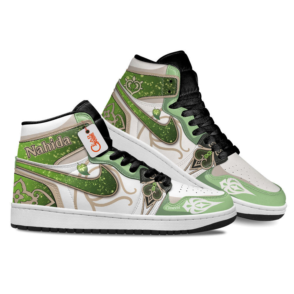 Nahida High-Top Sneakers Custom Genshin Impact Shoes