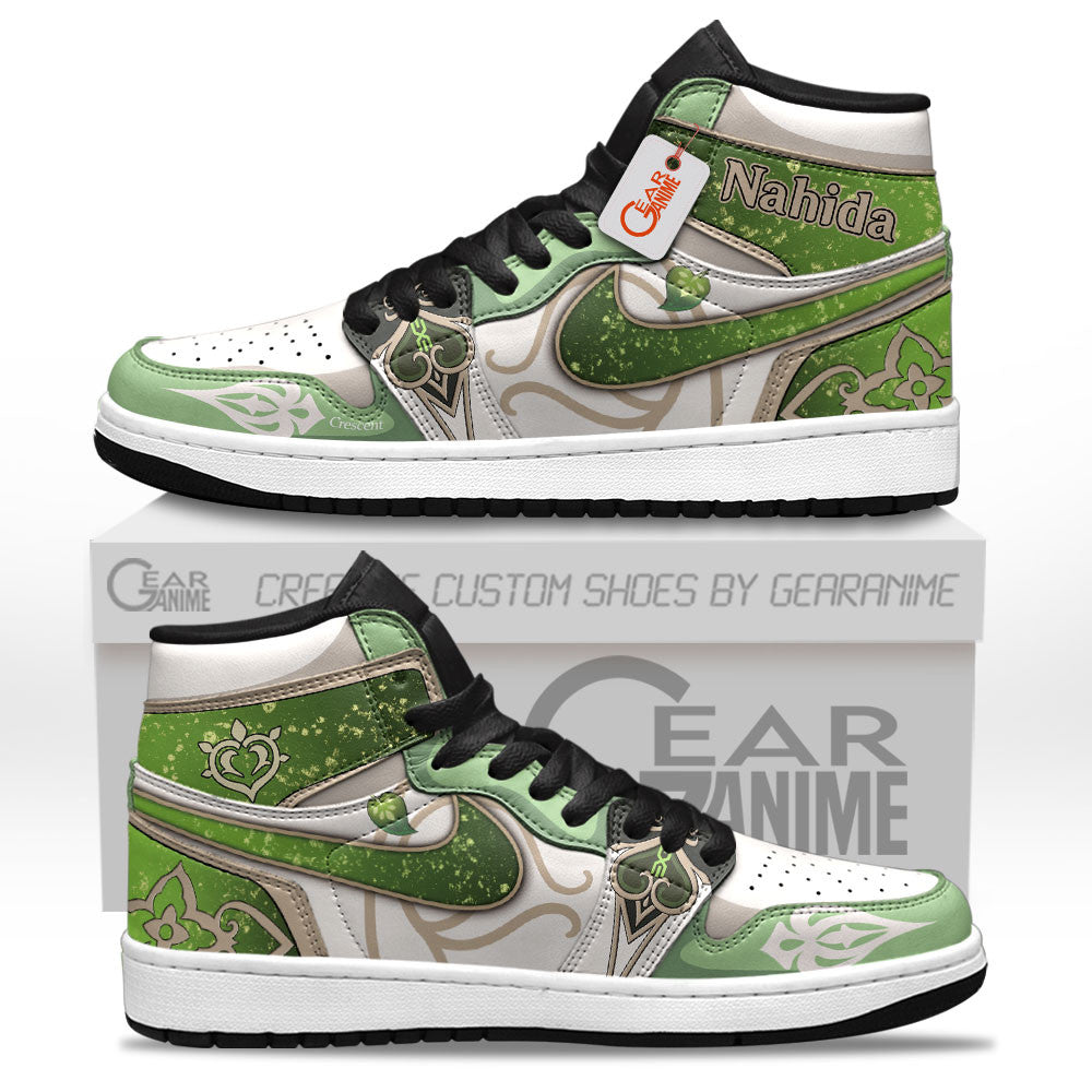 Nahida High-Top Sneakers Custom Genshin Impact Shoes