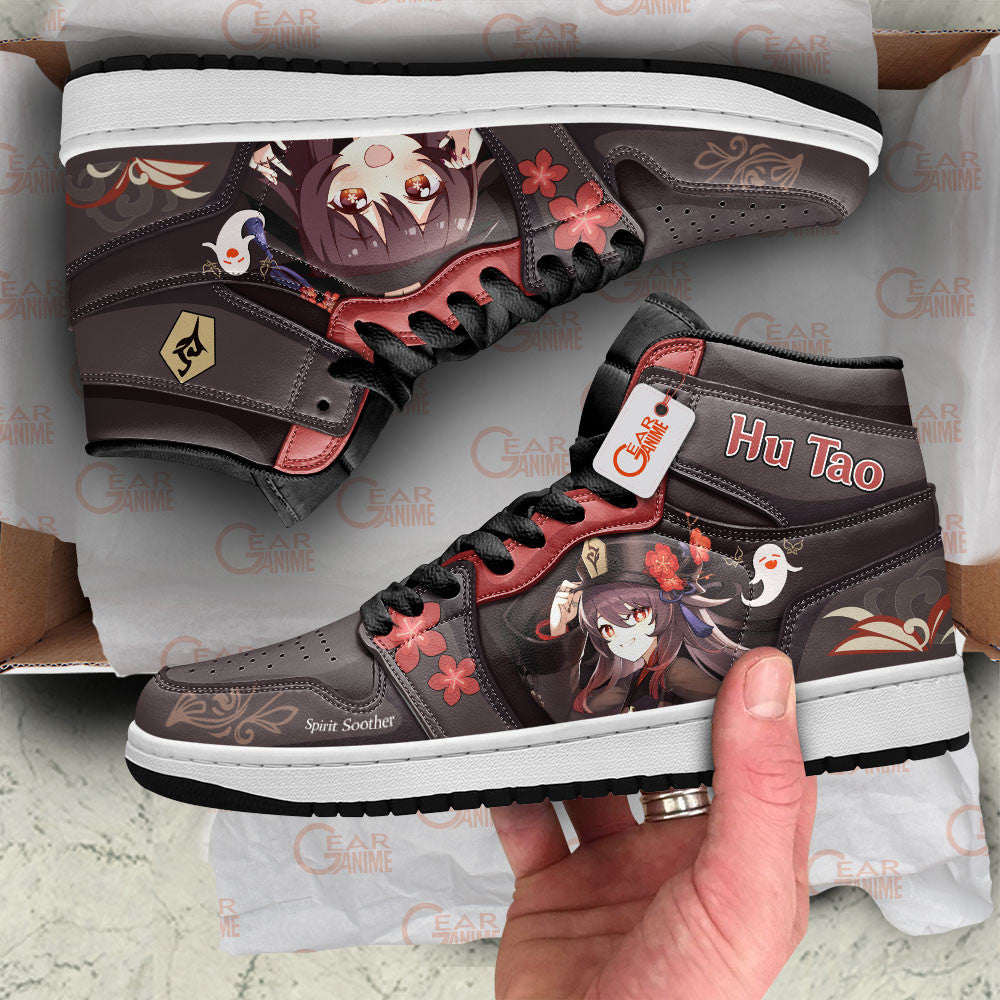 Hu Tao Custom Genshin Impact High-Top Sneakers Custom