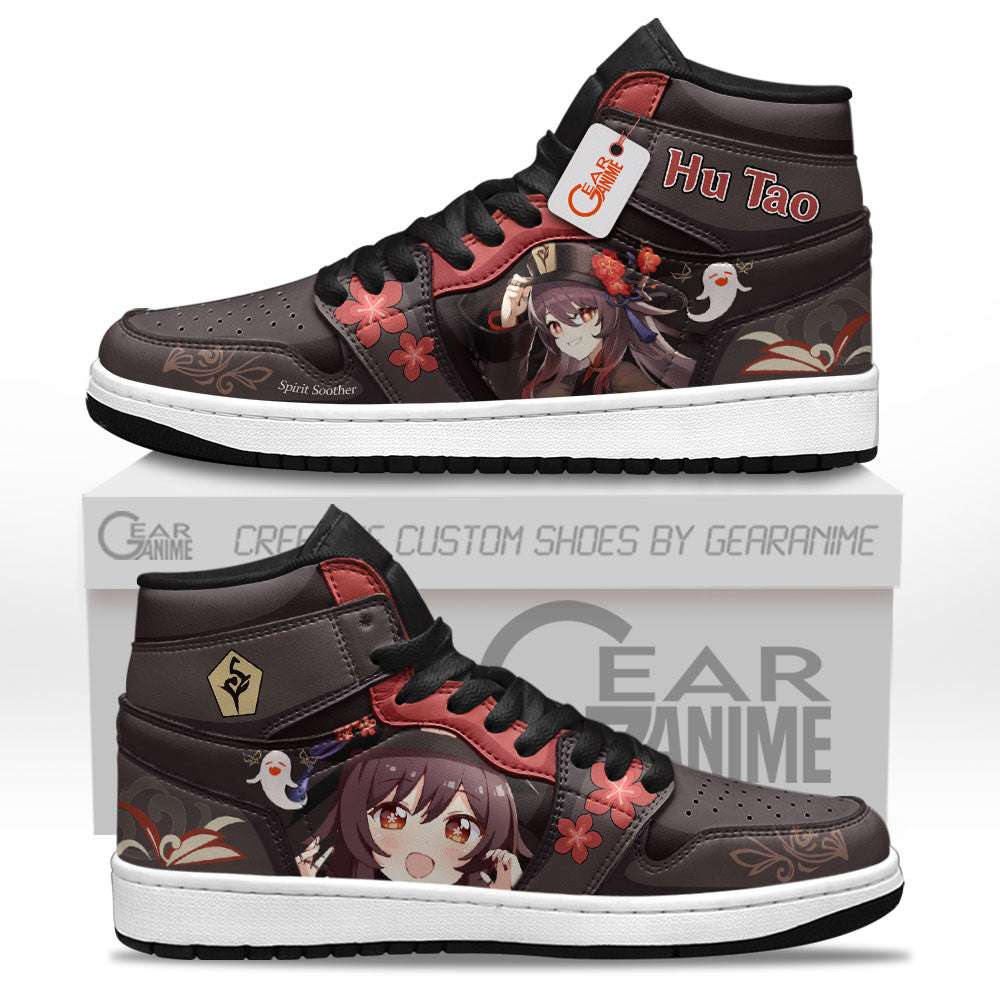 Hu Tao Custom Genshin Impact High-Top Sneakers Custom