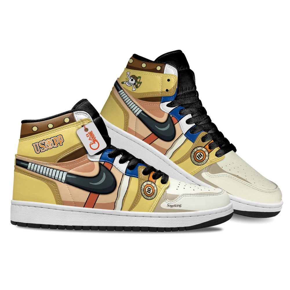 Sniper King God Usopp Custom High-Top Sneakers - Personalized Name