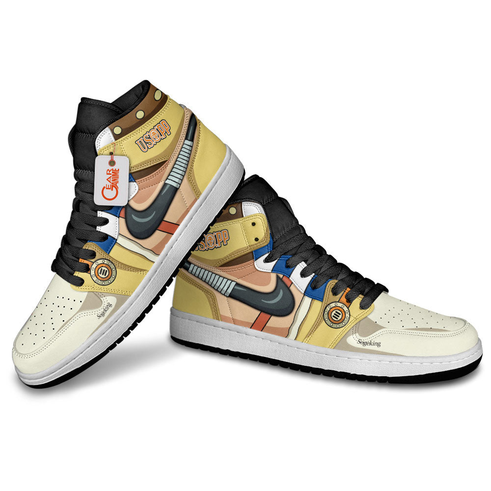 Sniper King God Usopp Custom High-Top Sneakers - Personalized Name