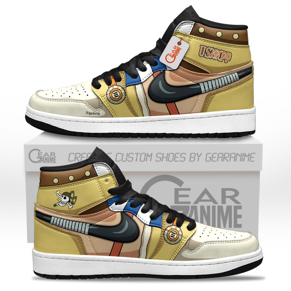 Sniper King God Usopp Custom High-Top Sneakers - Personalized Name