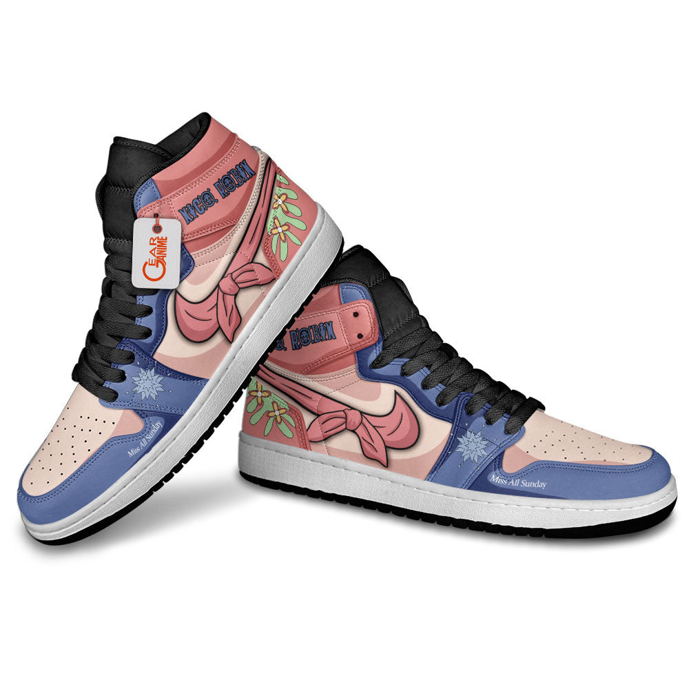Nico Robin Custom High-Top Sneakers - Personalized Name