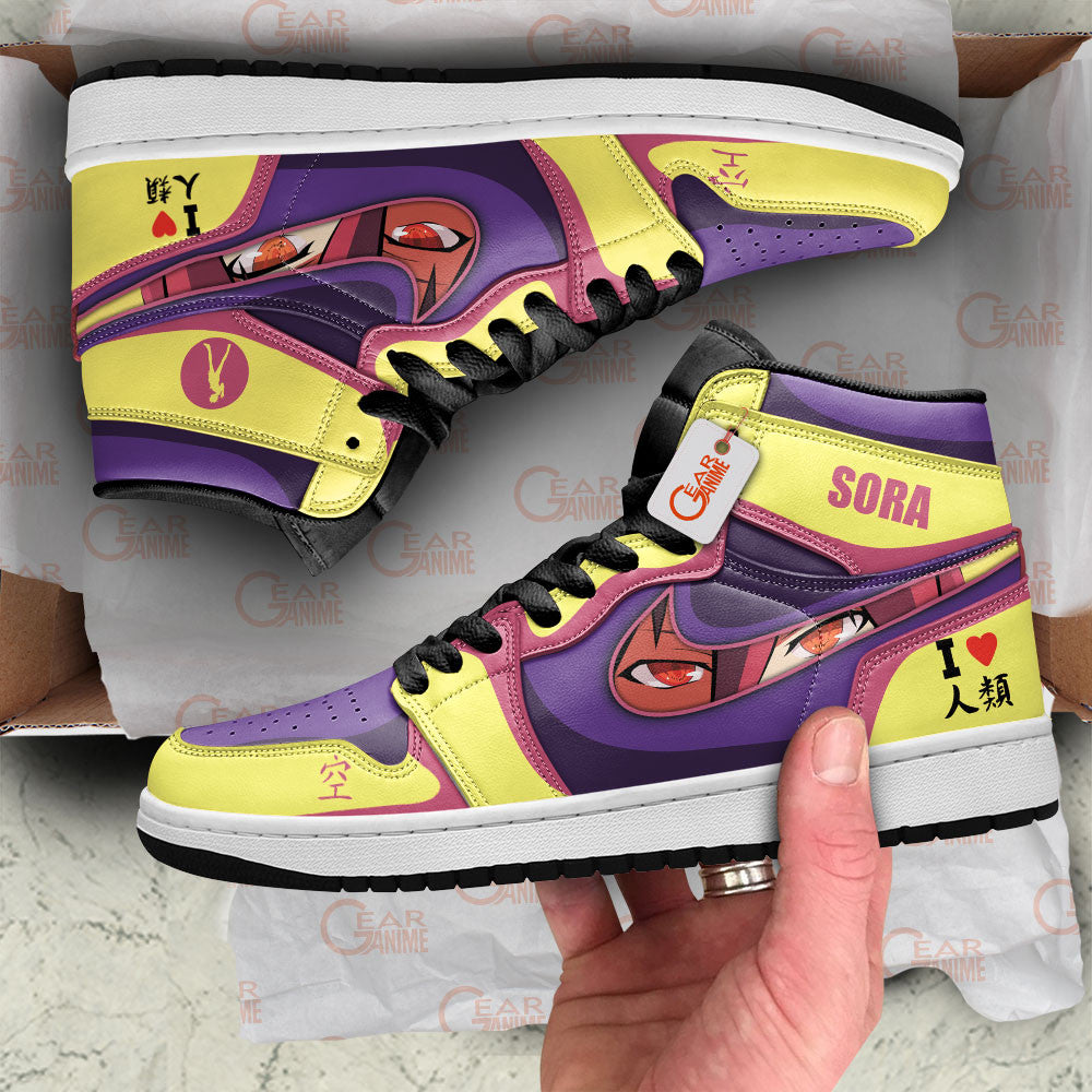 Sora Custom High-Top Sneakers