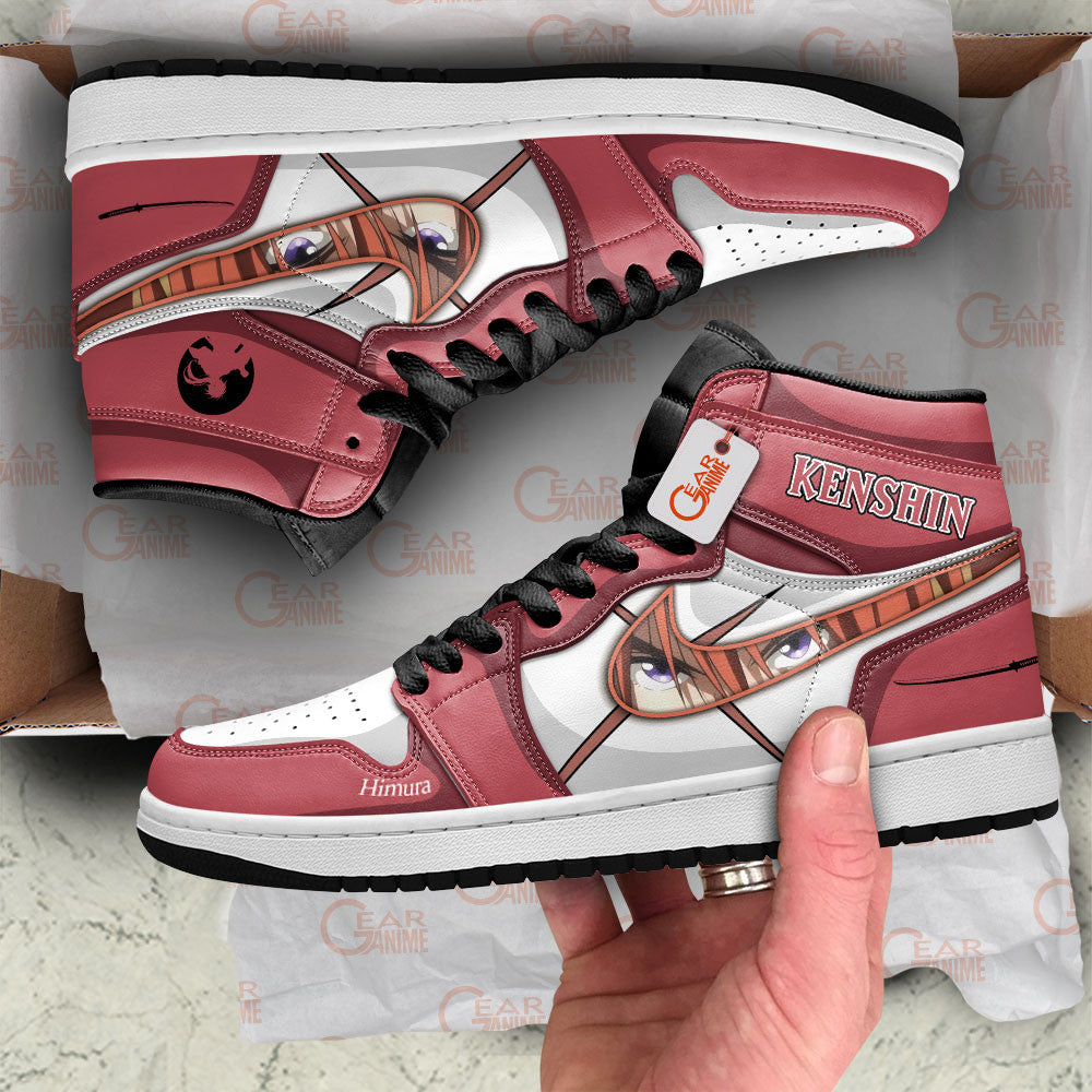 Himura Kenshin Custom High-Top Sneakers
