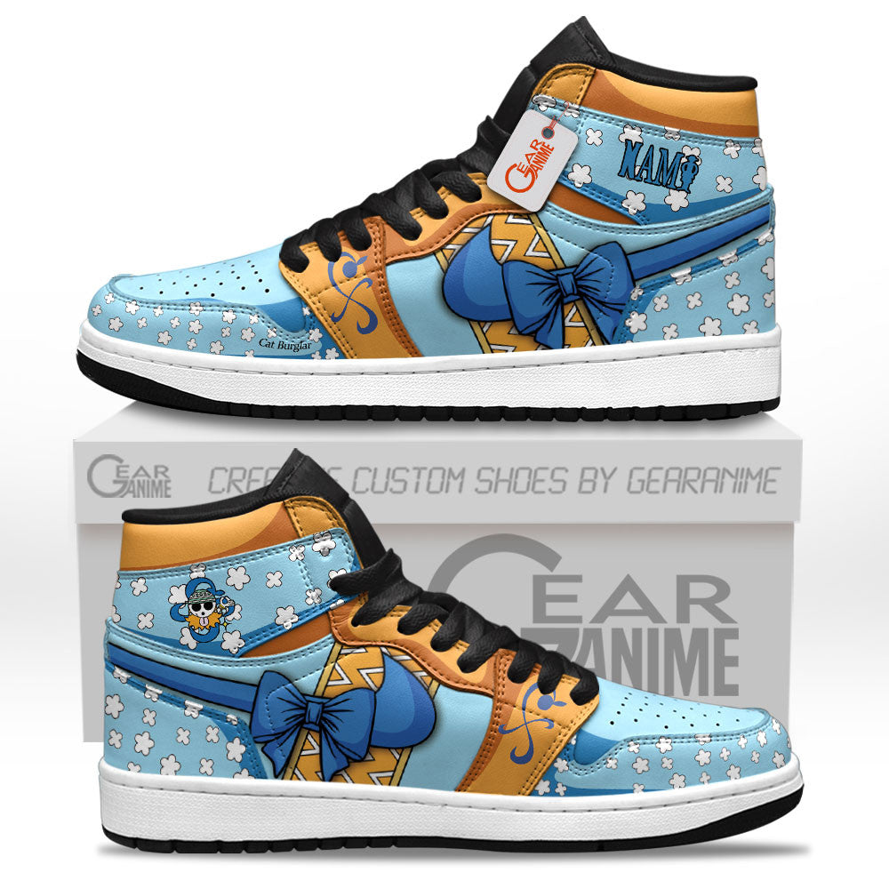 Nami Custom High-Top Sneakers - Personalized Name