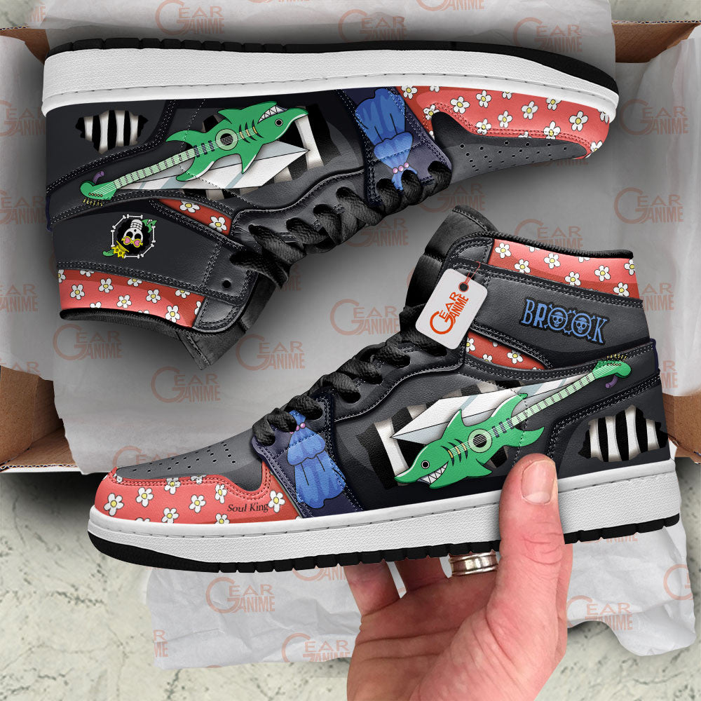 Brook Custom High-Top Sneakers - Personalized Name