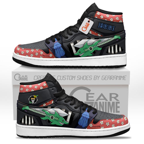 Brook Custom High-Top Sneakers - Personalized Name
