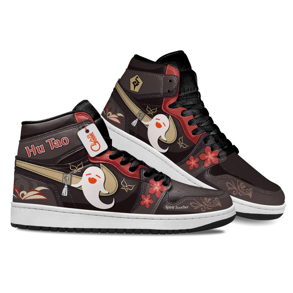 Hu Tao Ghost High-Top Sneakers Custom Genshin Impact Shoes