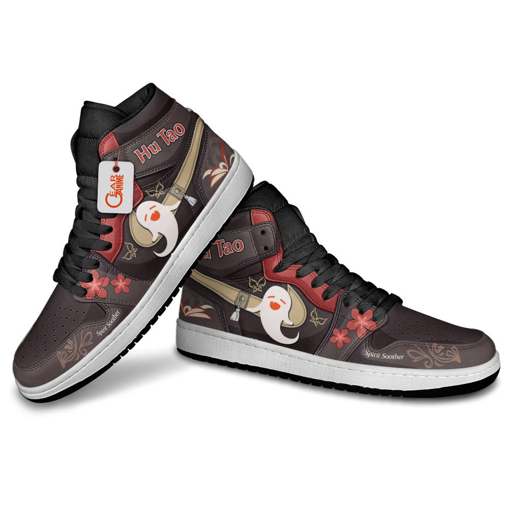 Hu Tao Ghost High-Top Sneakers Custom Genshin Impact Shoes