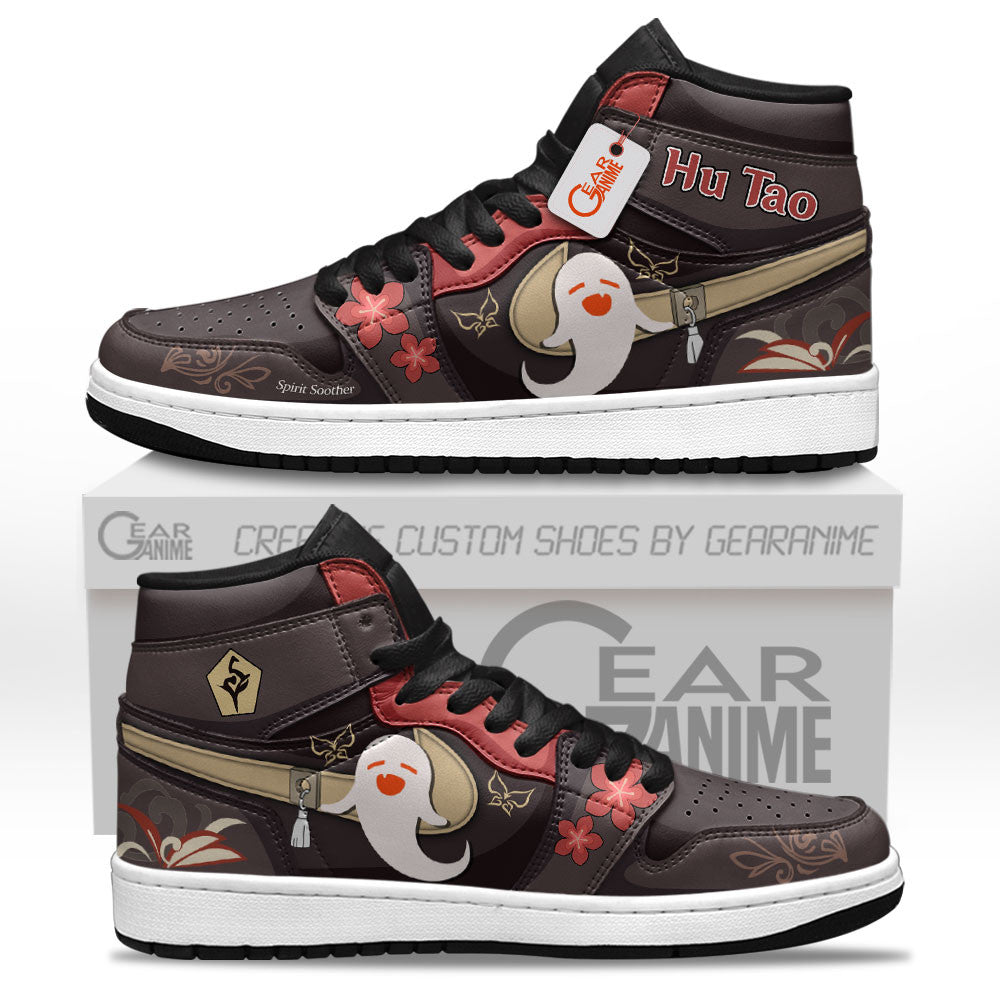 Hu Tao Ghost High-Top Sneakers Custom Genshin Impact Shoes