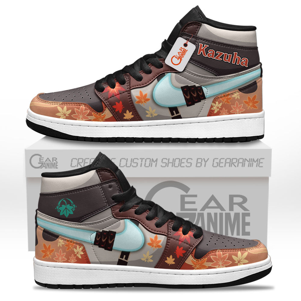 Kaedehara Kazuha Personalized High-Top Sneakers Custom Genshin Impact Shoes