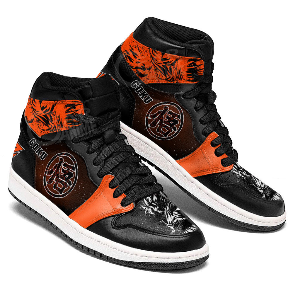 Goku Kanji Custom High-Top Sneakers