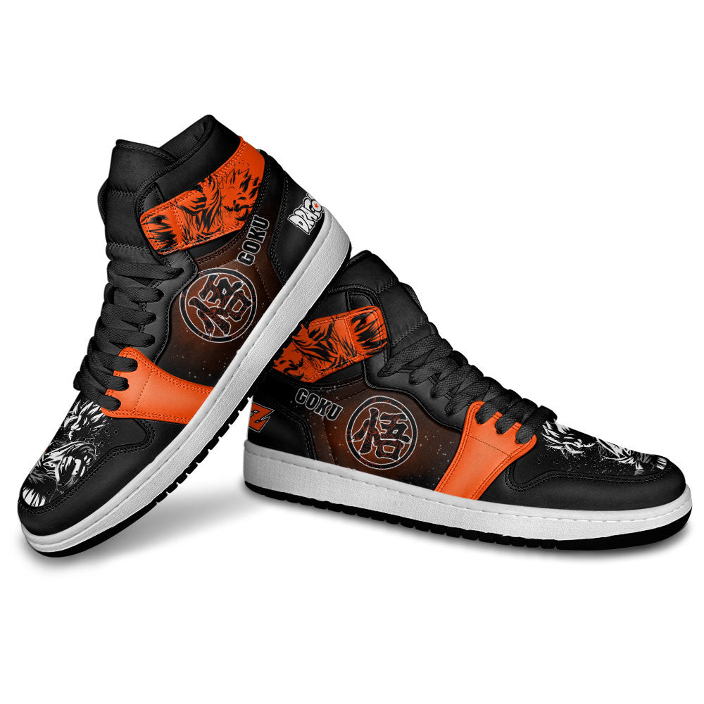 Goku Kanji Custom High-Top Sneakers