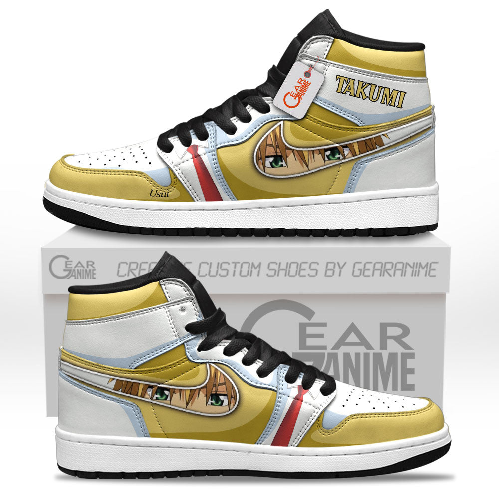 Takumi Usui Custom High-Top Sneakers Maid Sama!