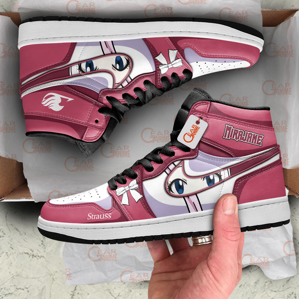 Mirajane Strauss Custom High-Top Sneakers - Personalized Name