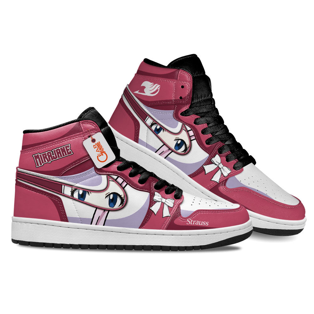 Mirajane Strauss Custom High-Top Sneakers - Personalized Name