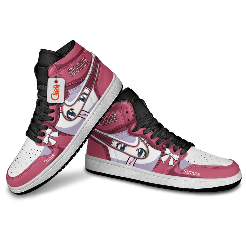 Mirajane Strauss Custom High-Top Sneakers - Personalized Name