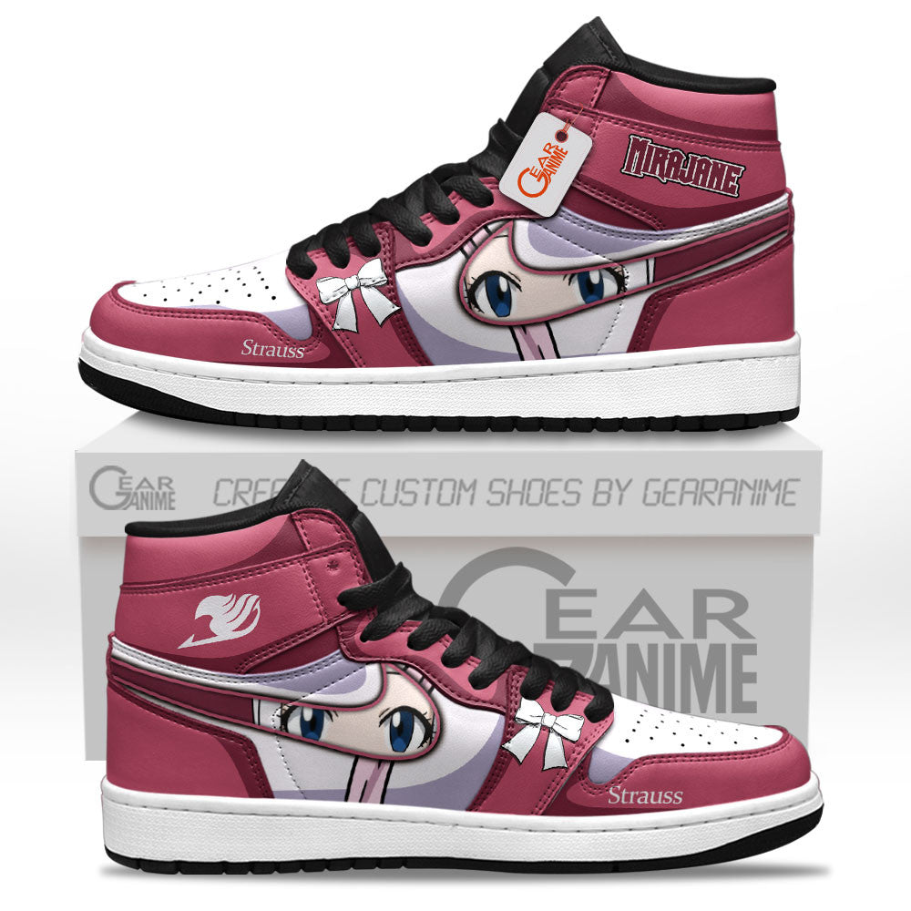 Mirajane Strauss Custom High-Top Sneakers - Personalized Name