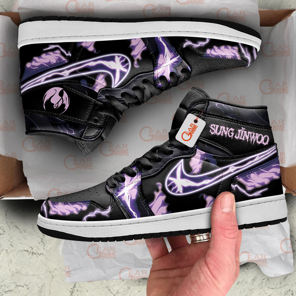 Shadow Monarch Sung Jinwoo High-Top Sneakers