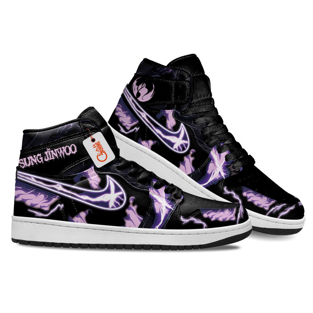 Shadow Monarch Sung Jinwoo High-Top Sneakers