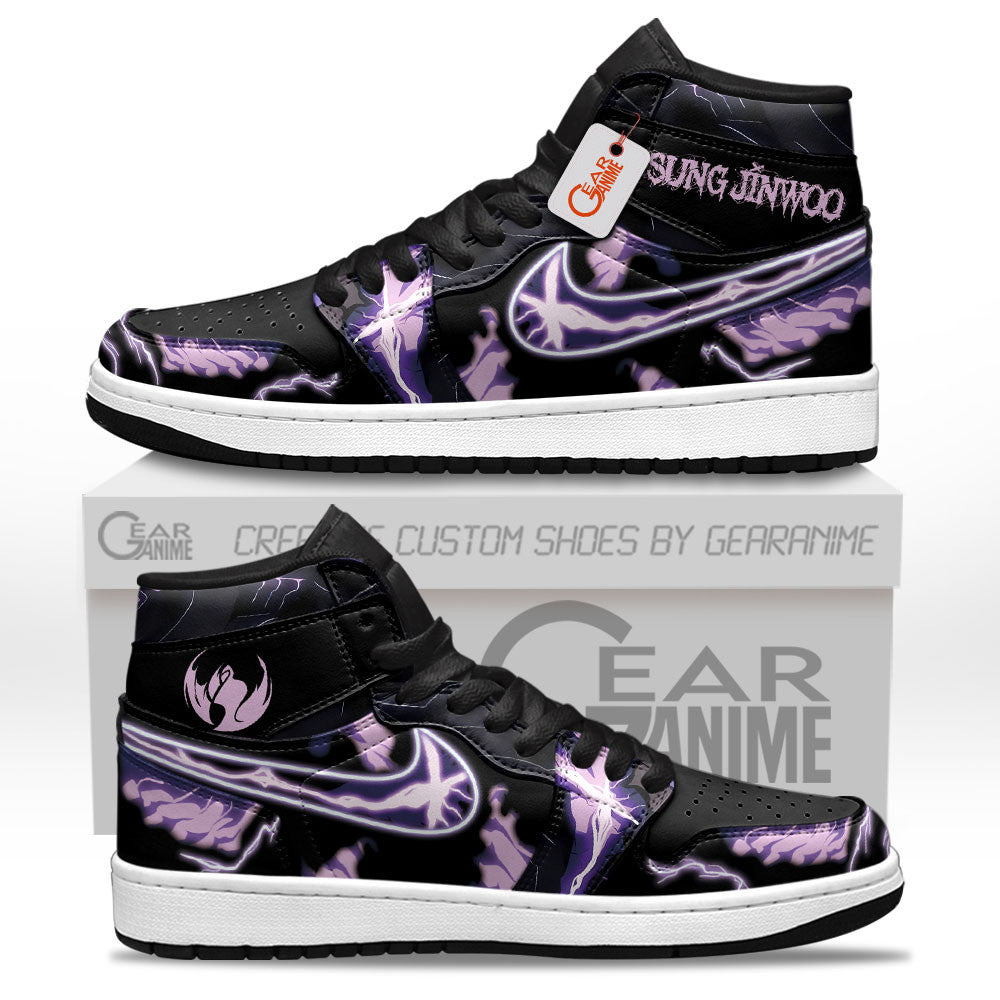 Shadow Monarch Sung Jinwoo High-Top Sneakers
