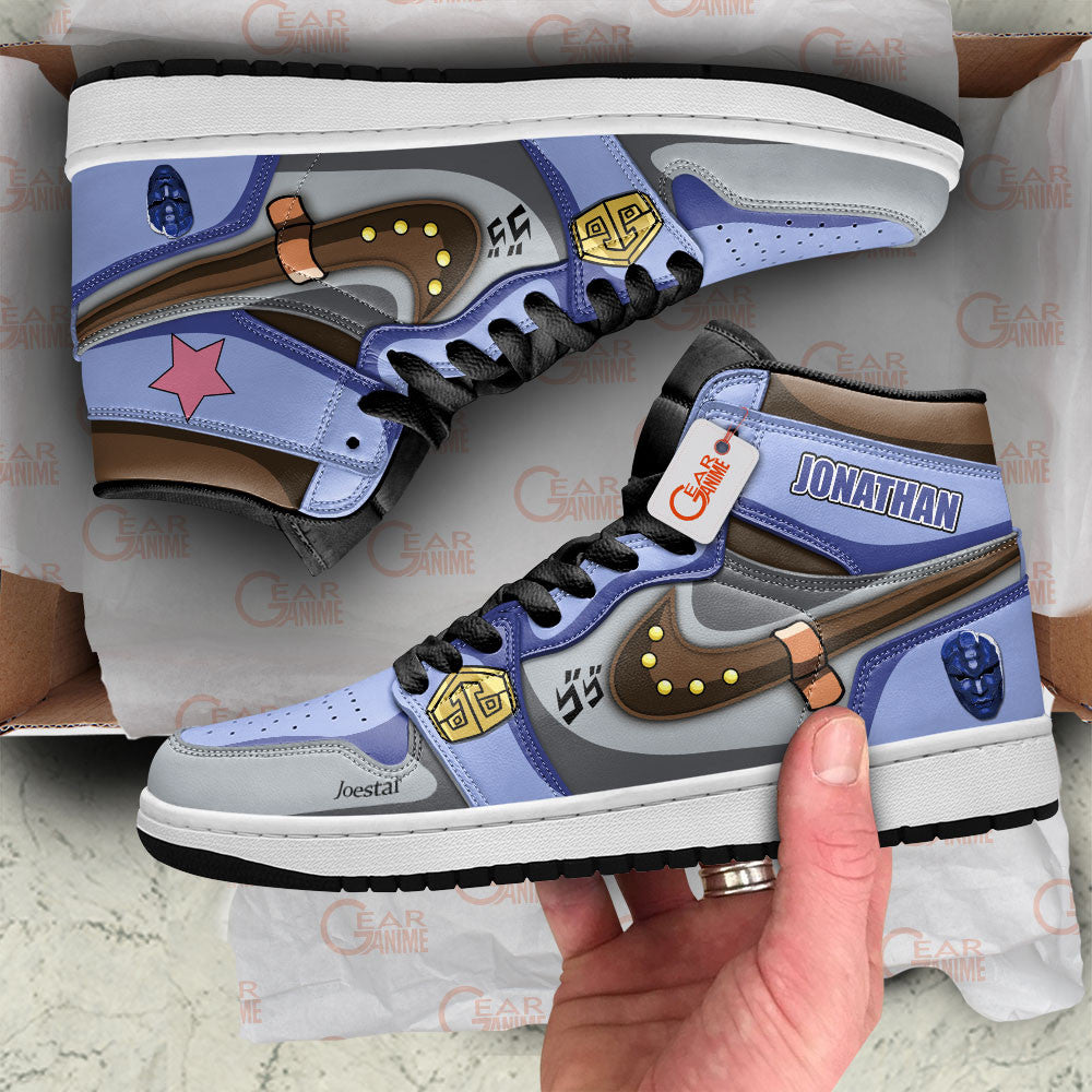 Jonathan Joestar Custom High-Top Sneakers - Personalized Name