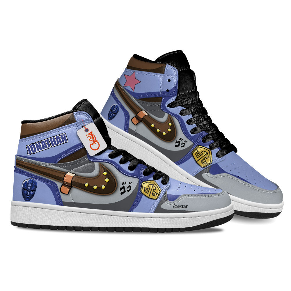 Jonathan Joestar Custom High-Top Sneakers - Personalized Name