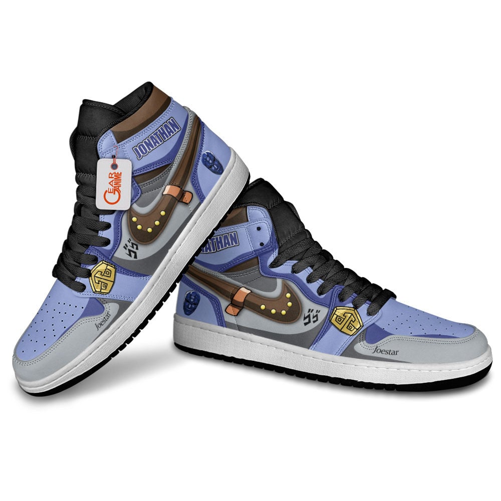 Jonathan Joestar Custom High-Top Sneakers - Personalized Name