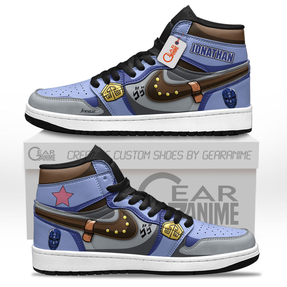 Jonathan Joestar Custom High-Top Sneakers - Personalized Name