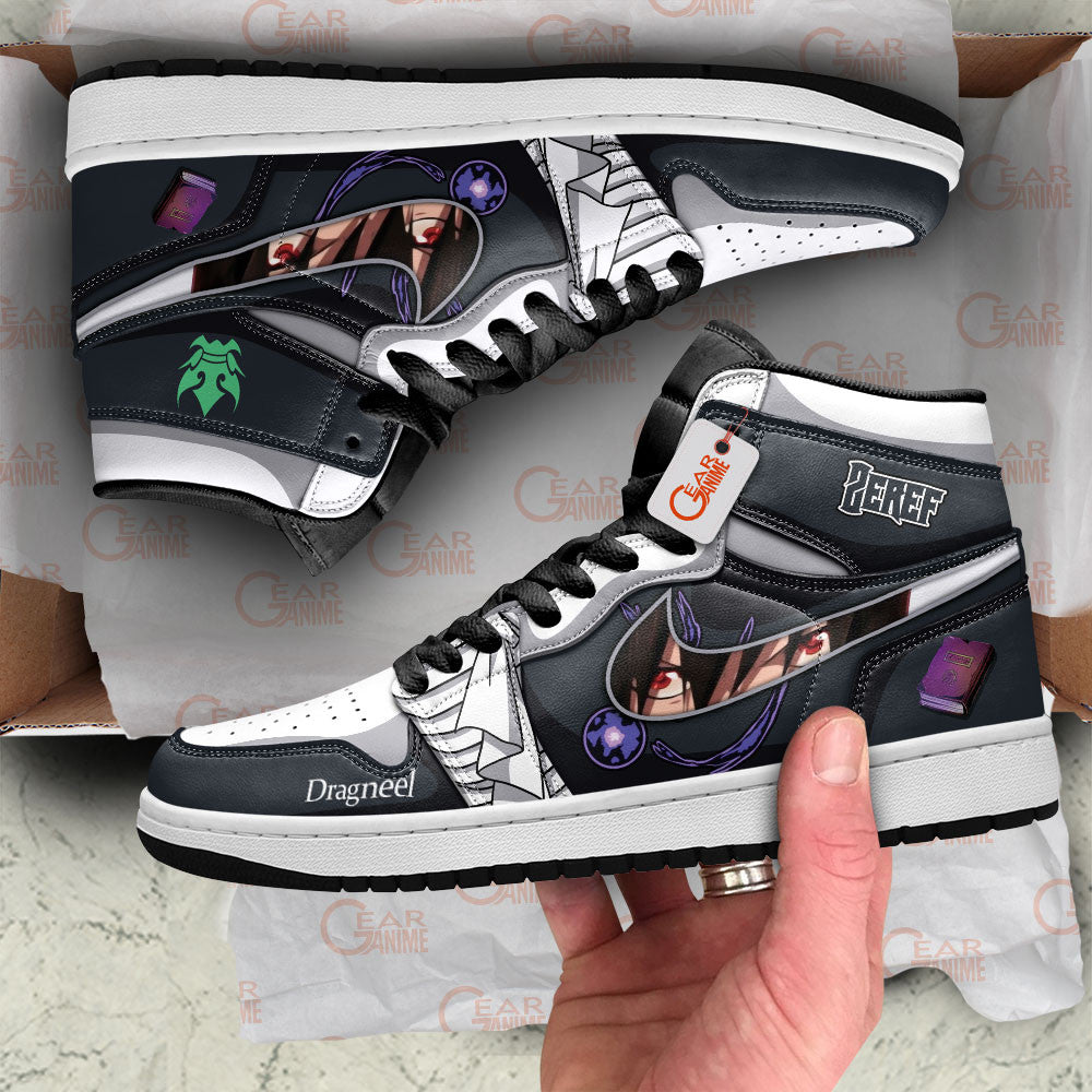 Zeref Dragneel Custom High-Top Sneakers - Personalized Name